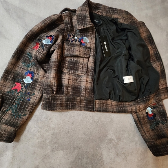 Driftwood Embroidered Wool Jacket - Picture 5 of 9